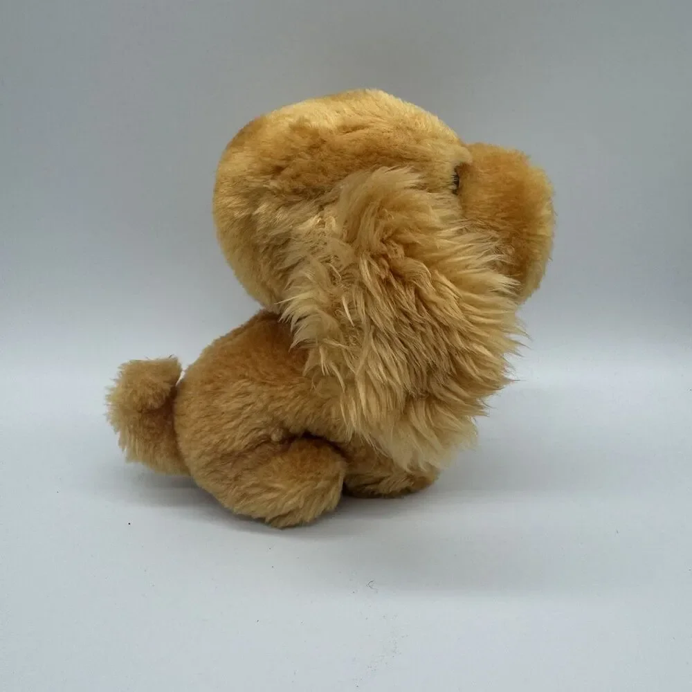 Vintage Dakin Cocker Spaniel Gold 7in Stuffed Plush 1978 Clippings Nutshells